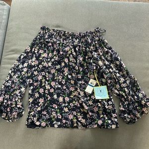 Floral blouse size xl